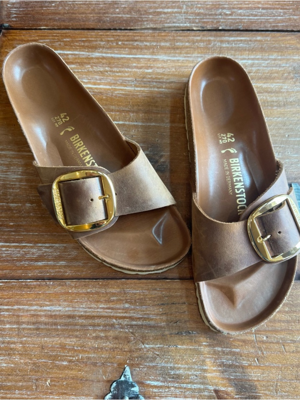 Madrid Big Buckle Birkenstocks - Picture 6 of 10